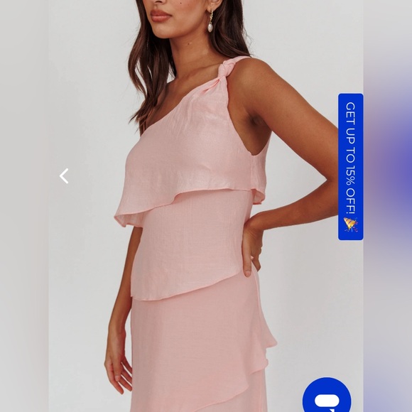 Selfie Lesli Delwyn One-Shoulder Maxi Dress - Picture 3 of 7